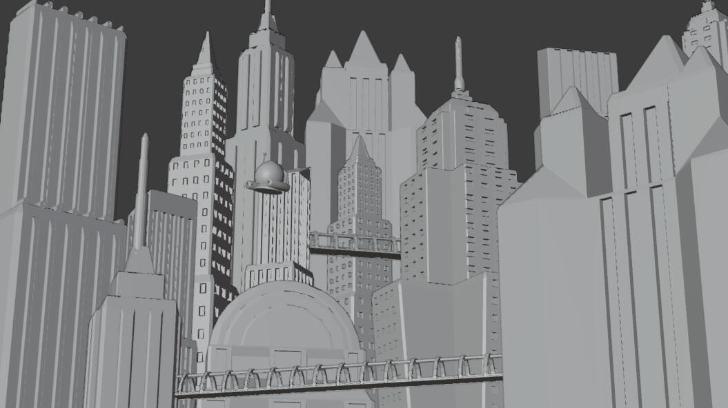 The bathysphere arriving to Rapture