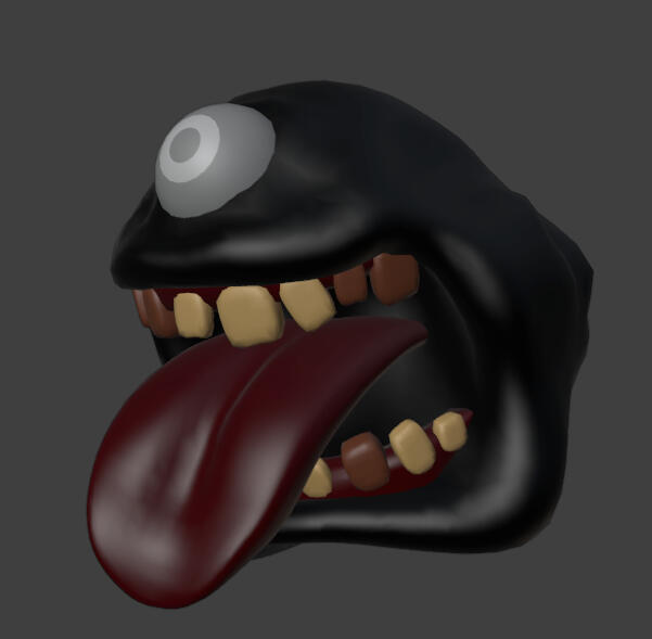 Crawler enemy model (no legs)